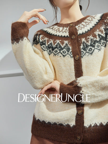 DGU| Off-white sweater fashion design soft and comfortable top - Georgia.