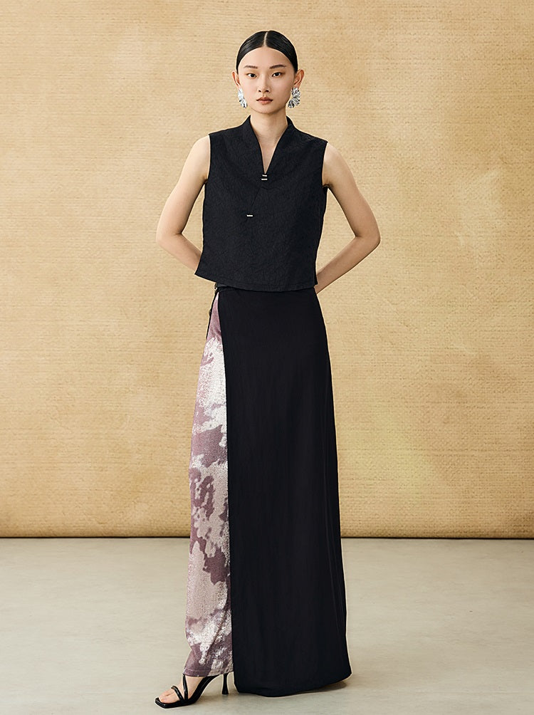 HECO Chinese Style Shoulder Sleeveless Top - GRACE.