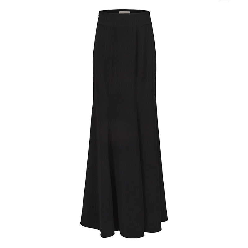 ATELIER MISS LU Elegant and Intellectual Small Fishtail Long Skirt - JOHN.