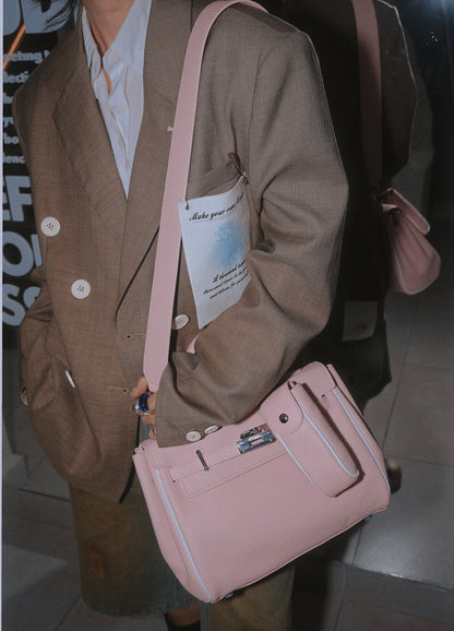 IUBALLET Stylish Leather Satchel Bag- HARRY.