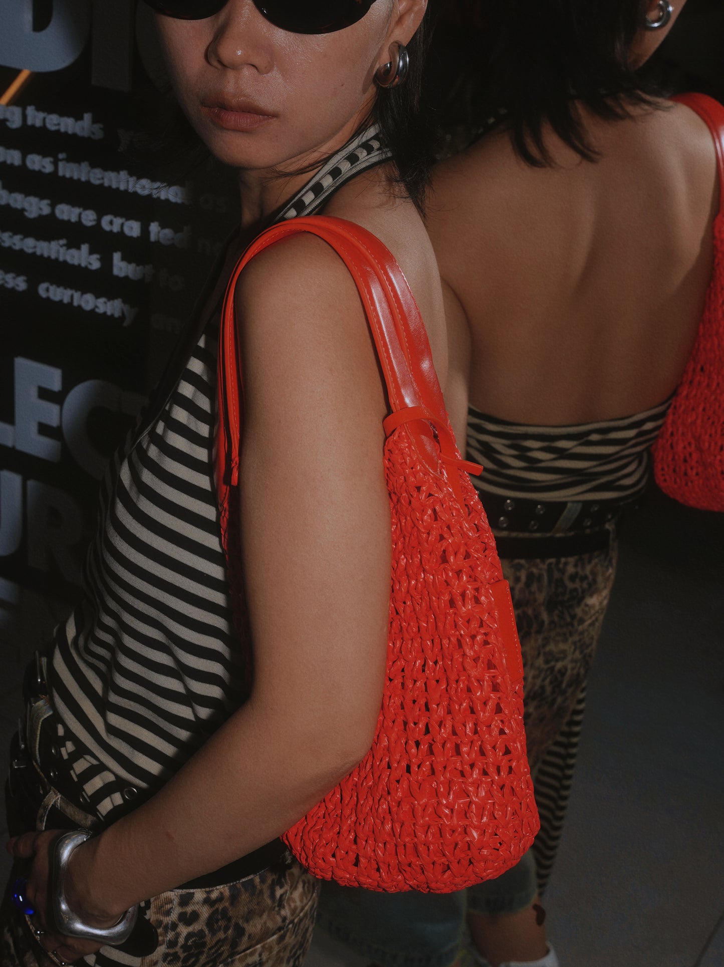 IUBALLET hand-woven vegetable basket bag - AGENDA.