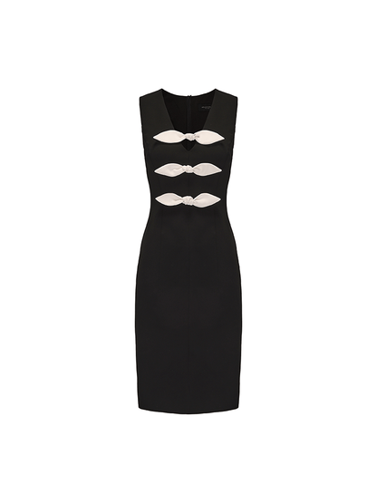 ATELIER MISS LU Spring And Summer Ribbon Waist Sleeveless Dress - ARTHUR.