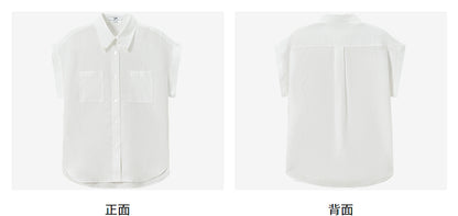 COMME MOI women's high-tech linen shorts and shirts outfit set - ELIJAH.