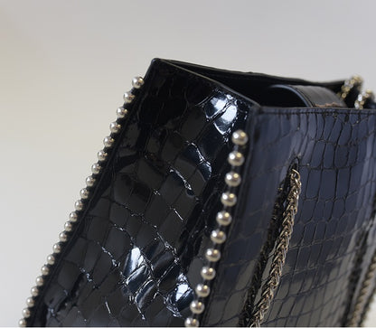 IUBALLET Metallic Textured Leather Cross Body Bag  - PRIEST.