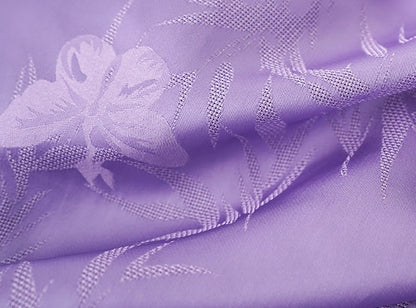 HECO Chinese Handmade Rose Fake Two-Piece Dress  - WORK.