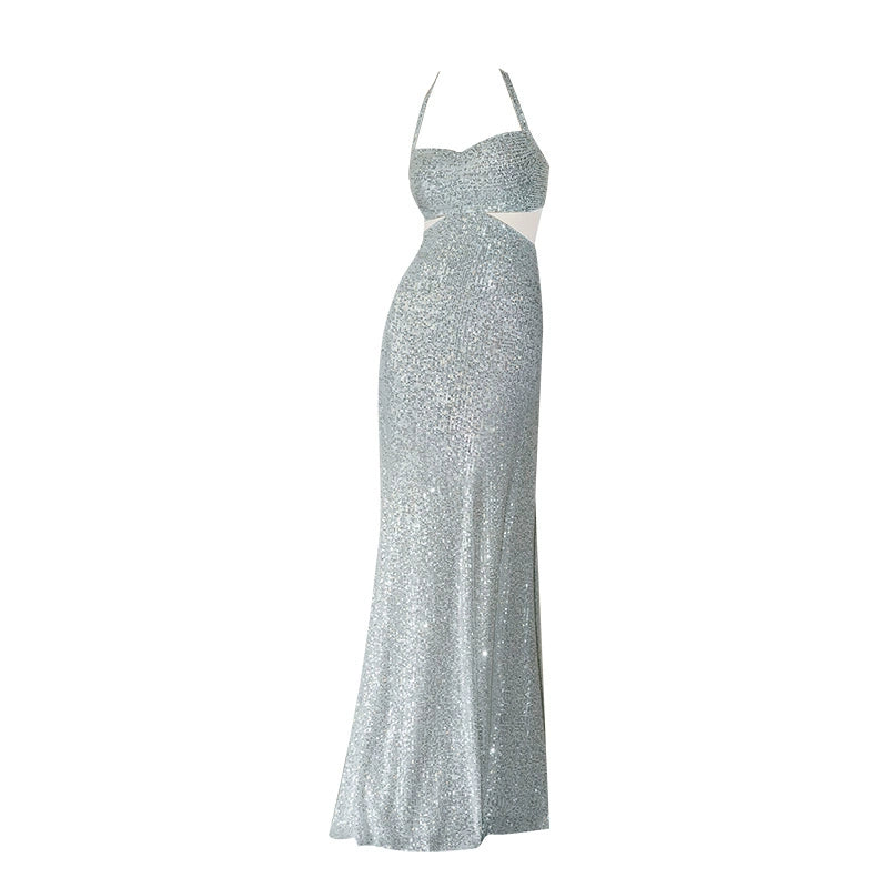 GOUDIN light luxury women's evening dress-JOJO.