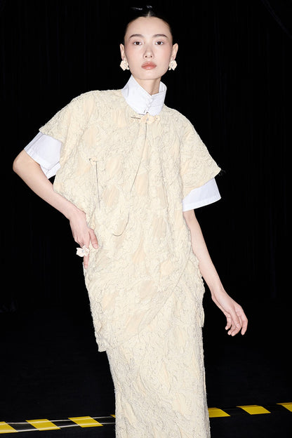 M essential Mackay designer brand Origin jacquard irregular loose fit - sly.