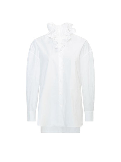 M essential Mackay designer three-dimensional silver orchid catenary beaded jacket - tems.