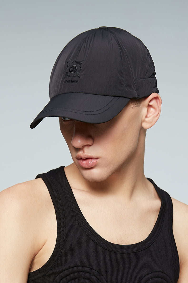 ANNAKIKI LOGO Lightweight Sunscreen Baseball Cap-DONNIE