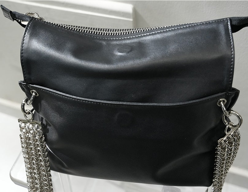 IUBALLET Versatile Black Leather  Bag - PART.