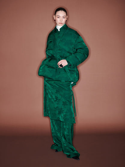 M ESSENTIAL Mackay designer Trim's jacquard placket jacket - THRONE