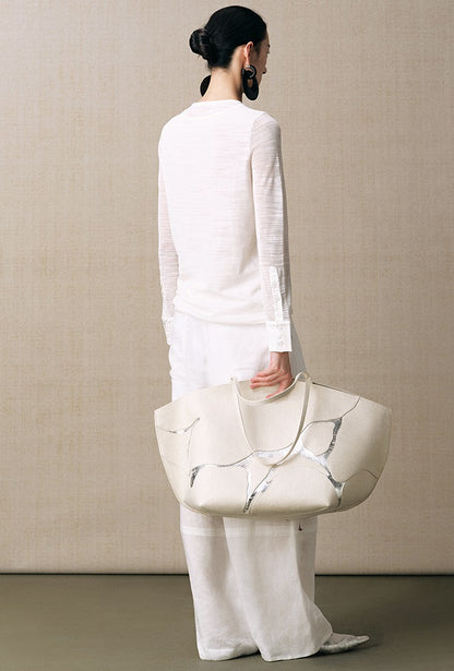 ZHUCHONGYUN new Chinese knitted long-sleeved top-CANSA.