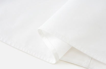 ZHUCHONGYUN Chinese diagonal strap long-sleeved white shirt -EJAE.