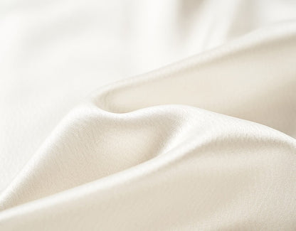 COMME MOI summer women's short texture stitched satin shirt - VIOLET.