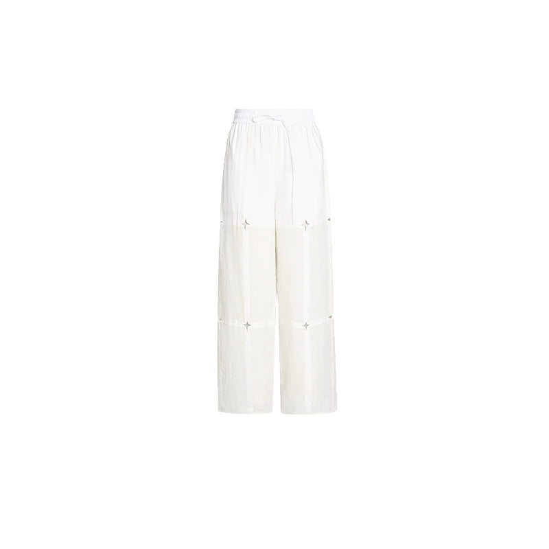 ZHUCHONGYUN new loose turtleneck paneled cut-out sleeveless top--RAMIE.