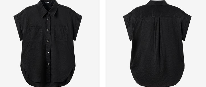 COMME MOI women's high-tech linen shorts and shirts outfit set - ELIJAH.