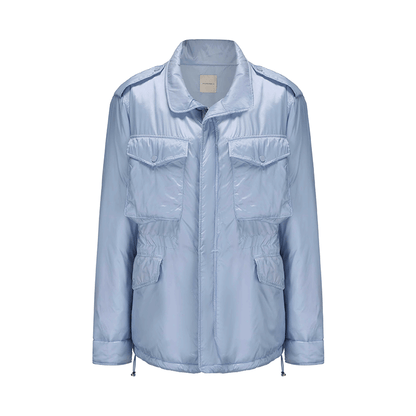 ATELIER MISS LU Glacier Blue Adjustable Waist Jacket - SIMPSON