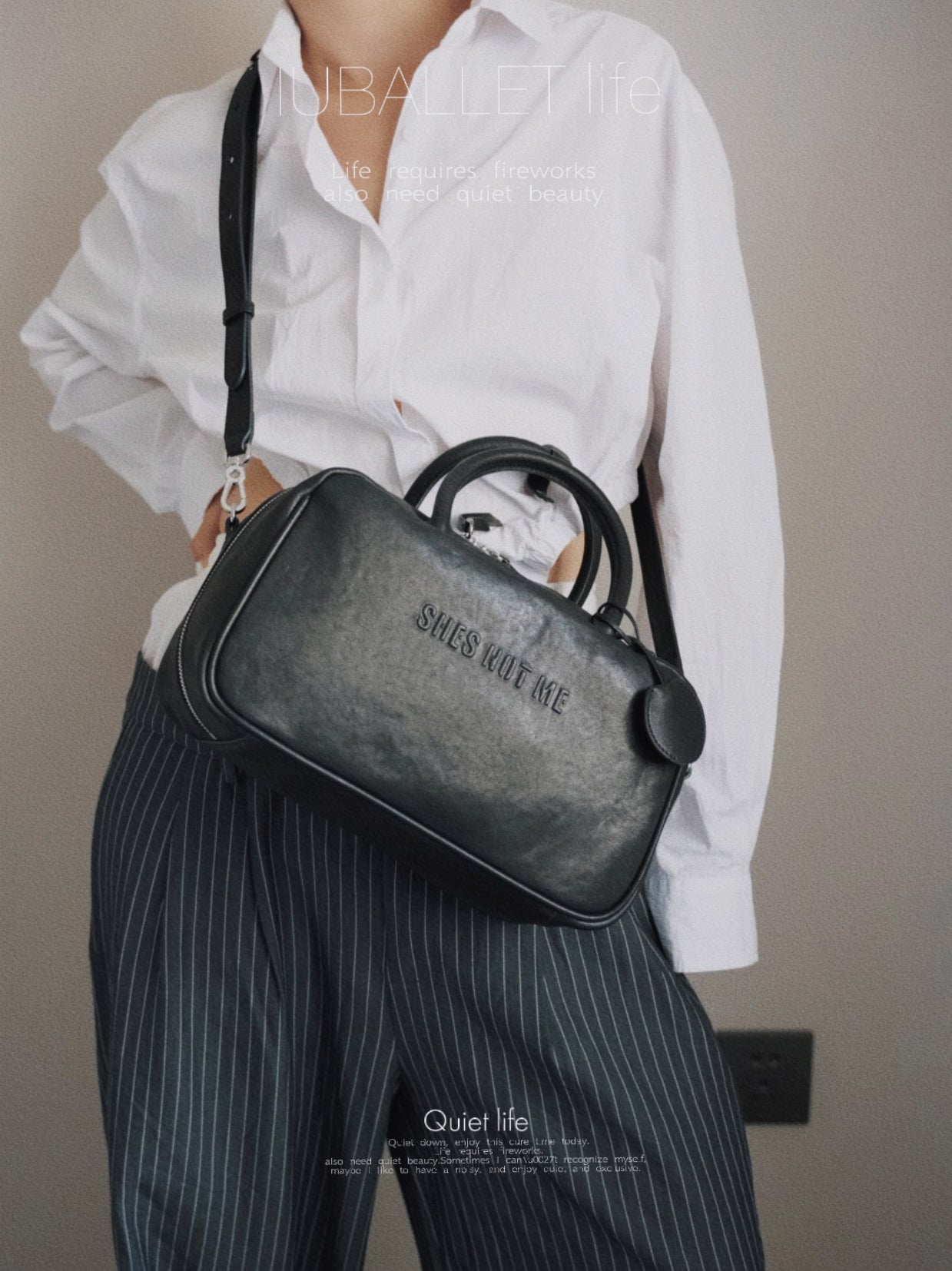 IUBALLET Vegetable-Tanned Leather Vintage Handbag - EARTH.