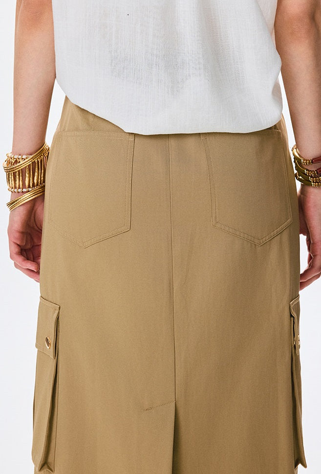 ANNASPEAK High-Waisted A-Line Skirt AS Summer New Style-JUN.