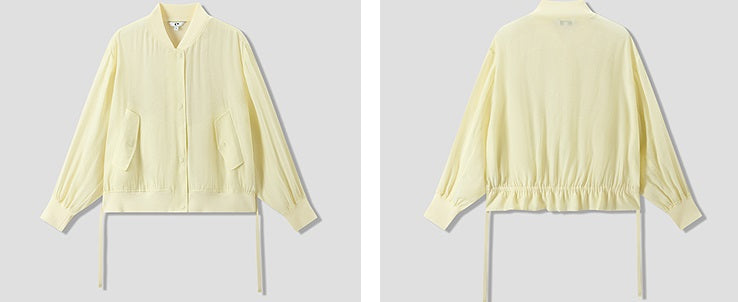 COMME MOI Women's Outdoor Commuter Cropped Jacket - MARY.