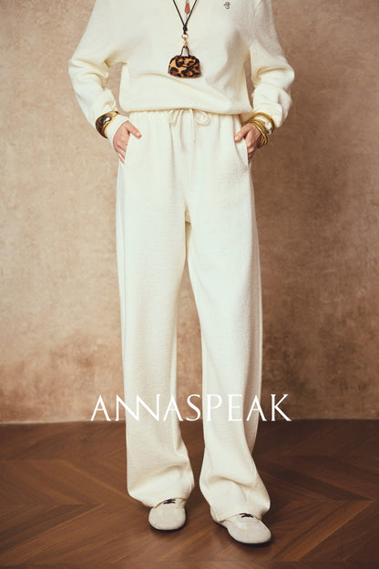 ANNASPEAK sweatshirt banana pants set-CHRIS.