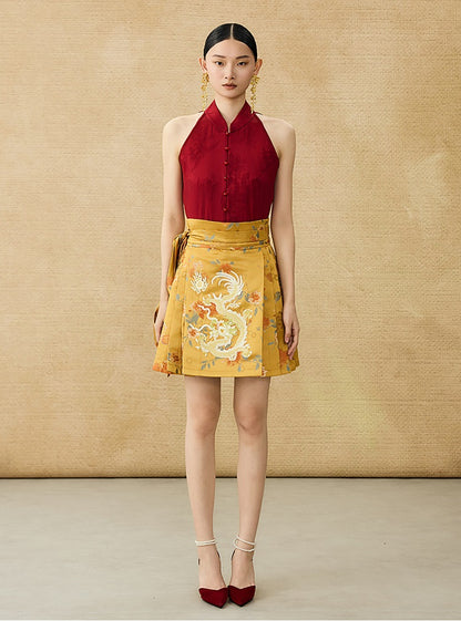 HECO Yarn Dyed Jacquard Short Horse Face Skirt  - RALPH.