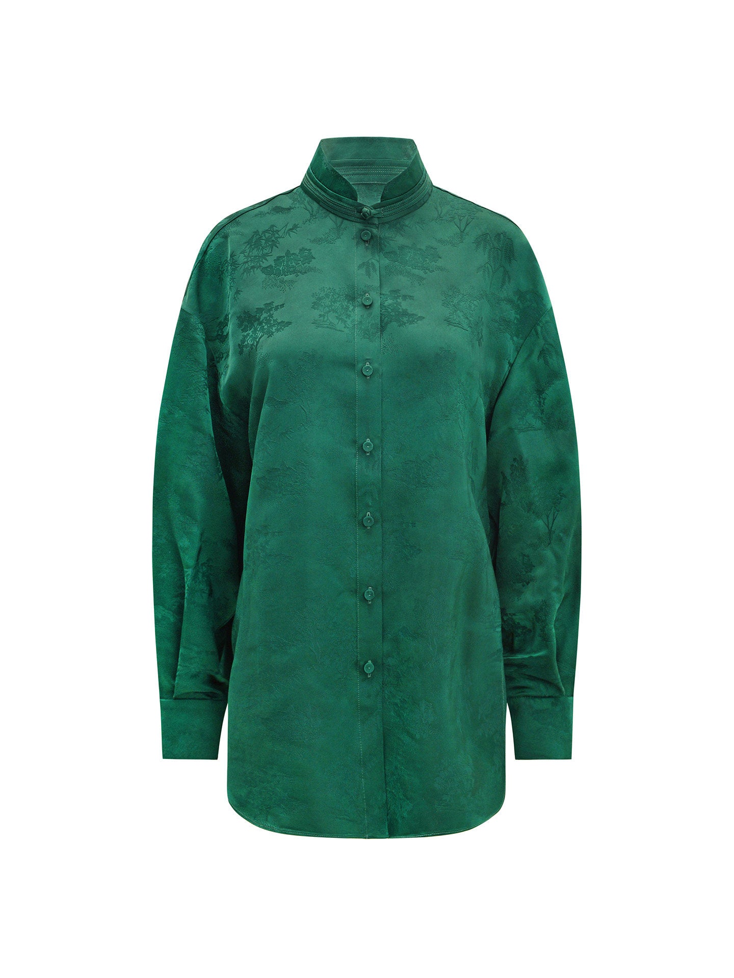 M ESSENTIAL Mackay designer Trim's jacquard placket jacket - THRONE