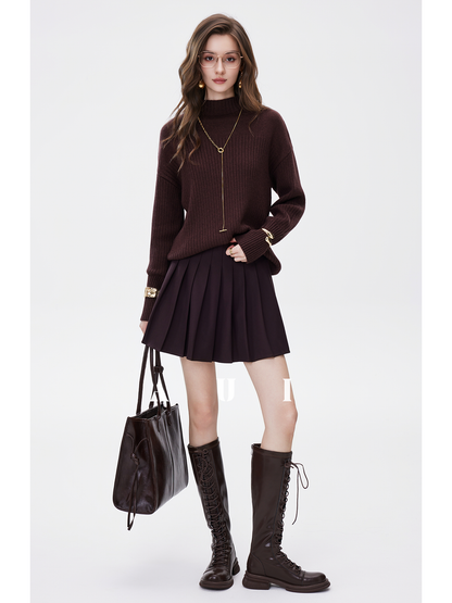 AUI can be seen as a pullover inner knitted sweater and a long-sleeved top -  Chung-Cha