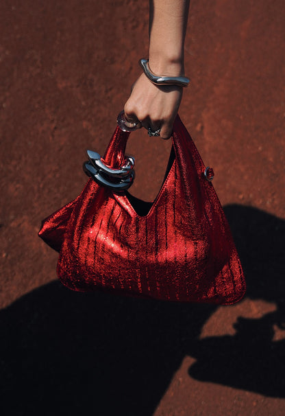 IUBALLET Classy Leather Canvas Tote Bag - MEANS.