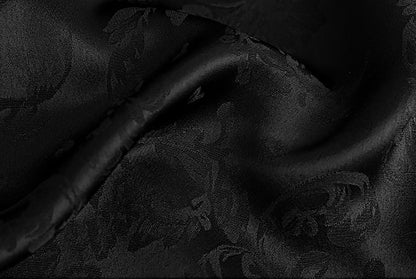 HECO Chinese Jacquard Halterneck Slip Dress  - KNO .