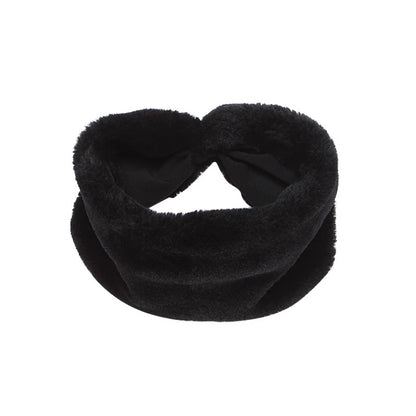 Le Palais Vintage Black Long Sleeves Short Faux Fur Coat and Dinner Skirt Suit-Selena.