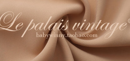 Le Palais Vintage ink pattern nude slim cheongsam dress-POMPOM.