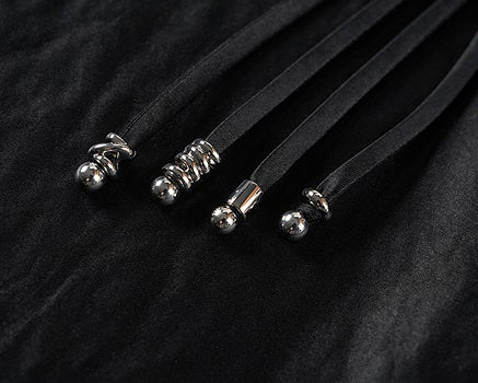 COMME MOI Lv Yan Designer Summer Women's Patchwork Satin V-Neck Sling - LEINANI.