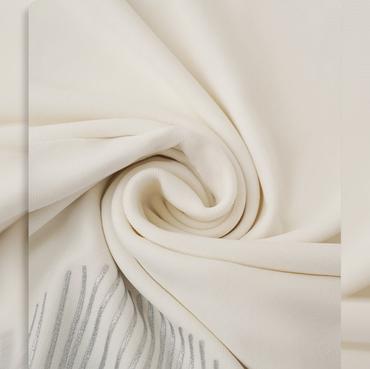 HECO Chinese Style Elegant Swing Neck Sleeveless Ginkgo Biloba Print T-Shirt - BOBA.