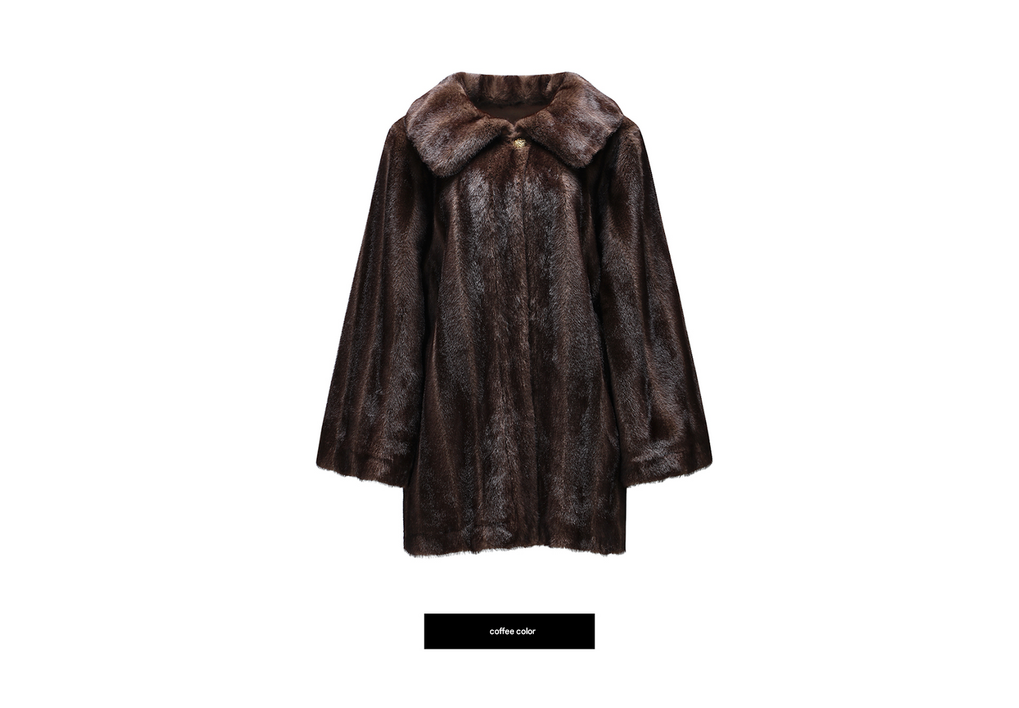 WANGXO | Grade Paz Strip Mink Fur Coat - LAYA.