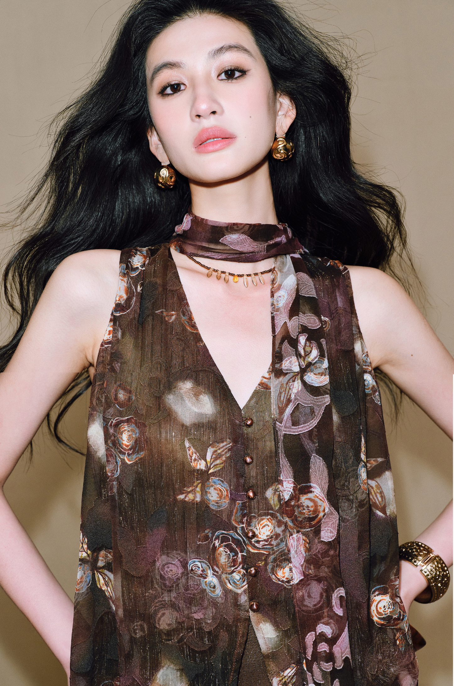 WANGXO Fleur Couture Loose Sleeveless Top - CERIS.