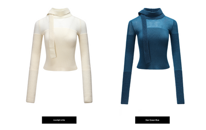 WANGXO | Luxurious Yak Wool Elegant Slim Knitwear Top-TARA.