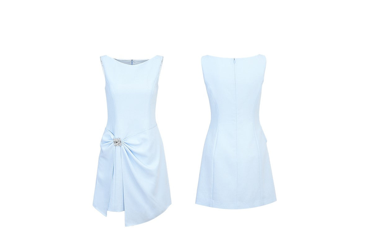 YES BY YESIR | Ye Qians Deconstructed Bow Detail Dress with Sculptural Summer Flair -ALTHEA.