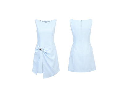 YES BY YESIR | Ye Qians Deconstructed Bow Detail Dress with Sculptural Summer Flair -ALTHEA.