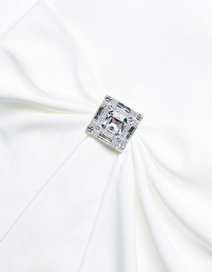 YES BY YESIR | Ye Qians Deconstructed Bow Detail Dress with Sculptural Summer Flair -ALTHEA.