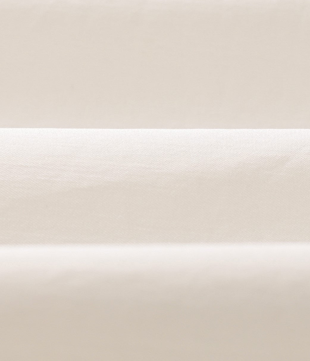 YES BY YESIR |  Stitched Lace Detail White Long-Sleeved Shirt -AMARIELLE.