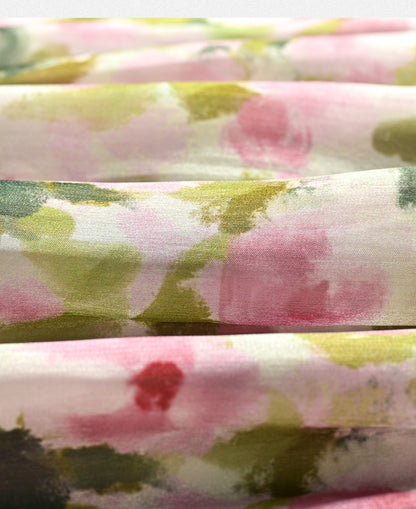 YES BY YESIR | Ye Qians Monet-Inspired Ruffled Halterneck Dress with Painterly Summer Grace-AMARIS.