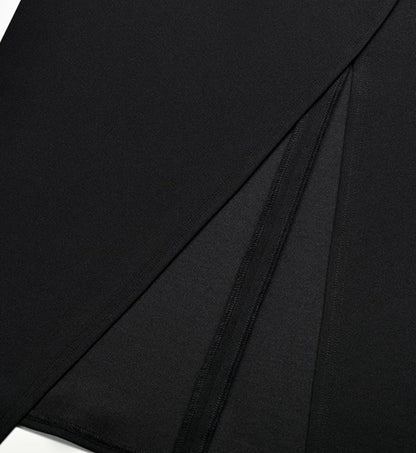 YES BY YESIR |Ye Qian 3D Floral Slit Dress with Sculpted Petals & Statement Grace-AMARIEL.