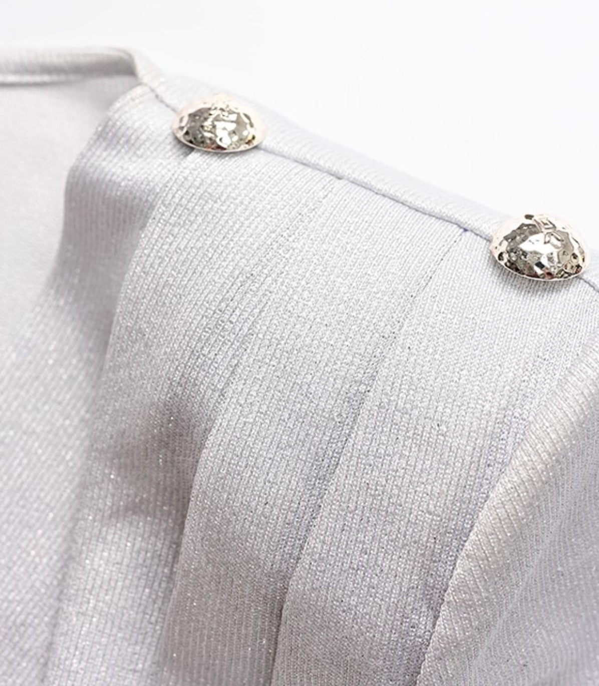 YES BY YESIR  asymmetrical shirred V-neck top - AMONU.