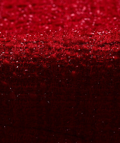 YES BY YESIR Sheep Wool Short Red Jacket - ATTENT.