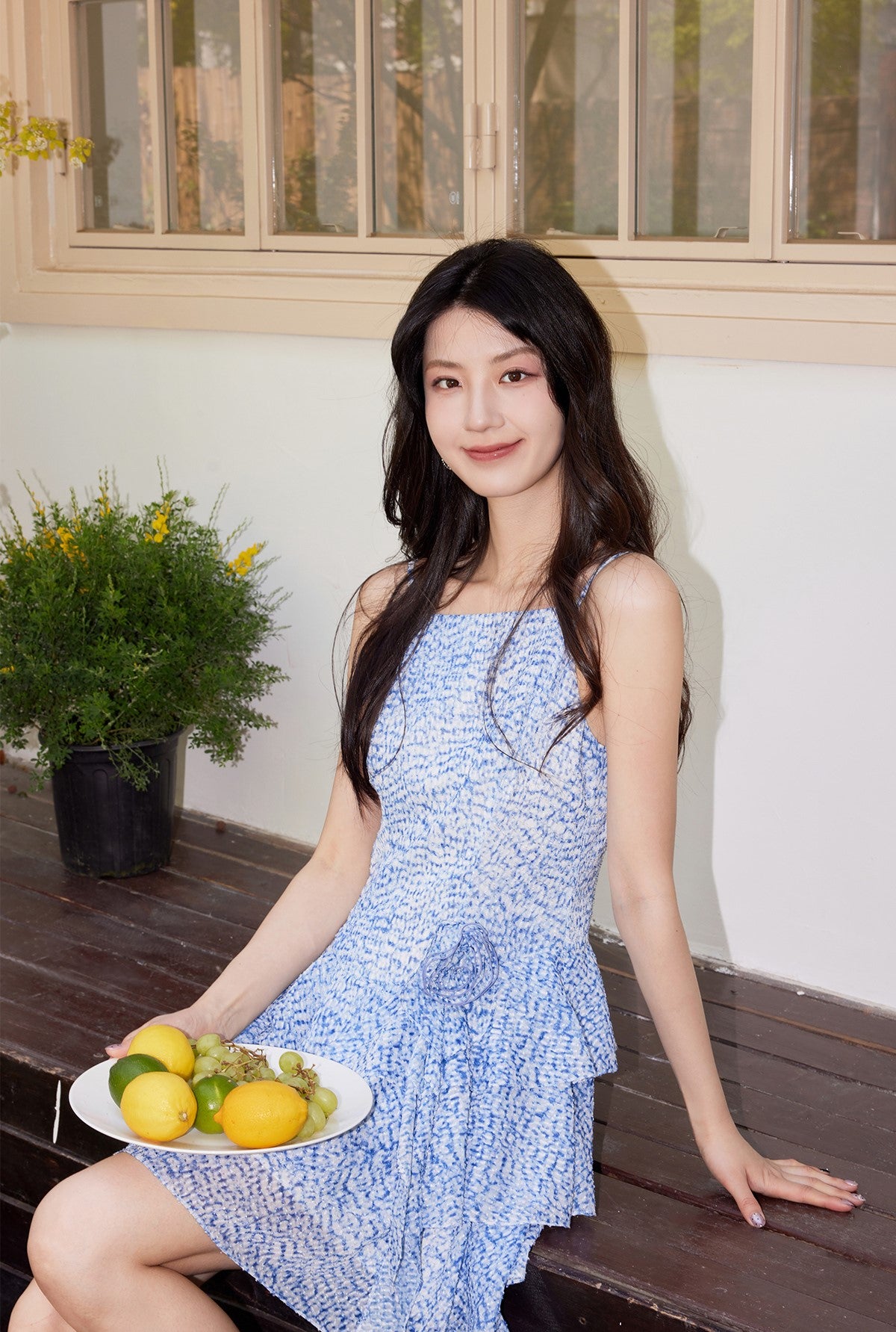 YES BY YESIR | Ye Qians Casual Dress Inspired by Ocean Romance & Soft Siren Silhouettes-CORISSA.