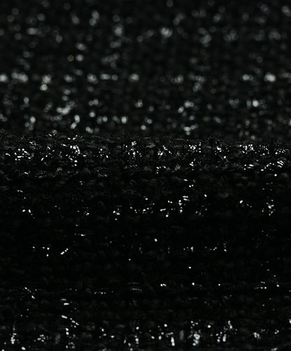 YES BY YESIR Extra-long V-Neck Tweed Coat Dress - COLE.