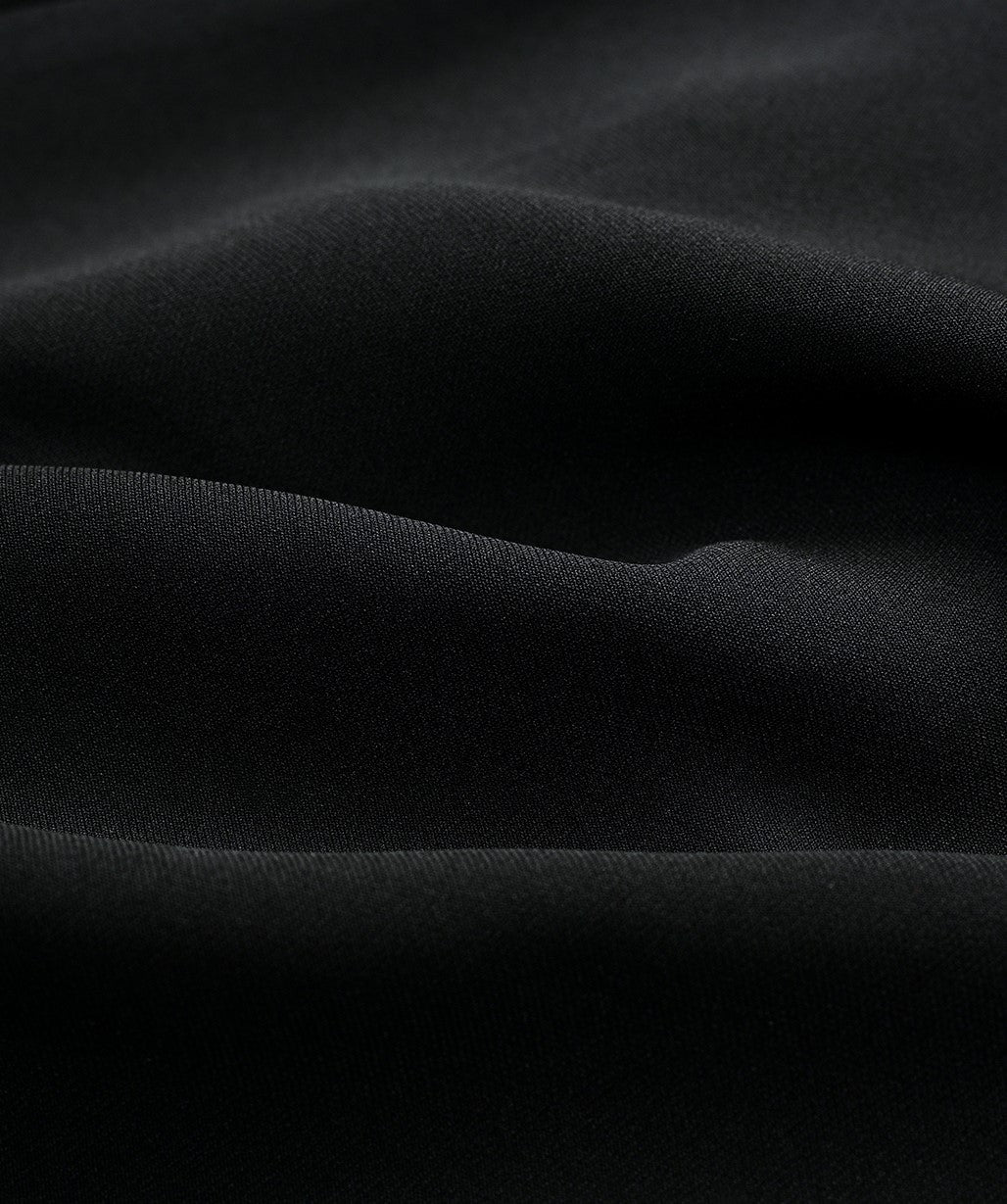 YES BY YESIR  pleated formal suit dress - CURB.