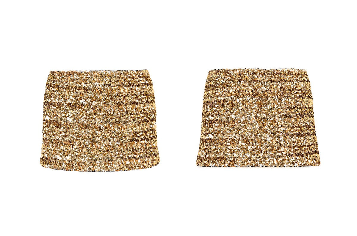 YES BY YESIR  bow decoration loose short skirt suit set - DECO