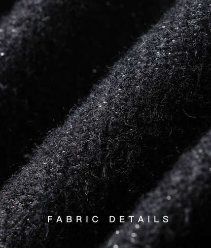 WANGXO | Milky Way Meteor Tweed Hand-Woven Two-Piece Outfit Set-NORA.